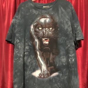 🌈4/$15🌈Black panther teal tye dye shirt🌈